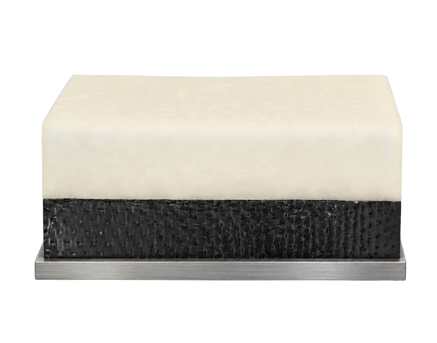 layered structure of space shuttle silica tile